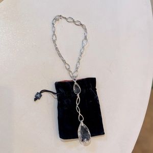 Swarovski Tear Drop Crystal Necklace